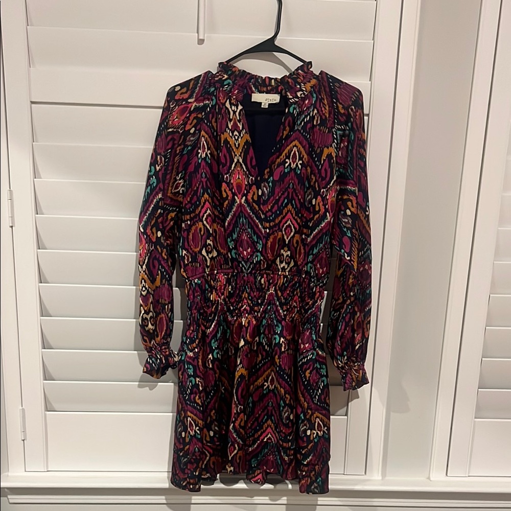 Multicolor Midi Dress